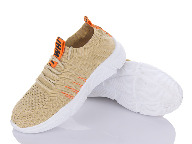 Кроссовки Violeta (36-41) 185-1 khaki (лето)