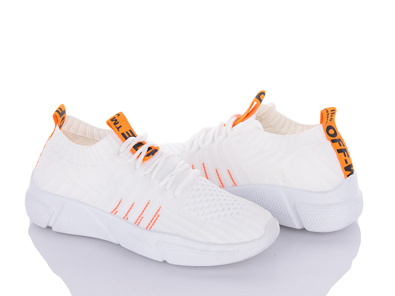 Кроссовки Violeta (36-41) 185-1 white (лето)