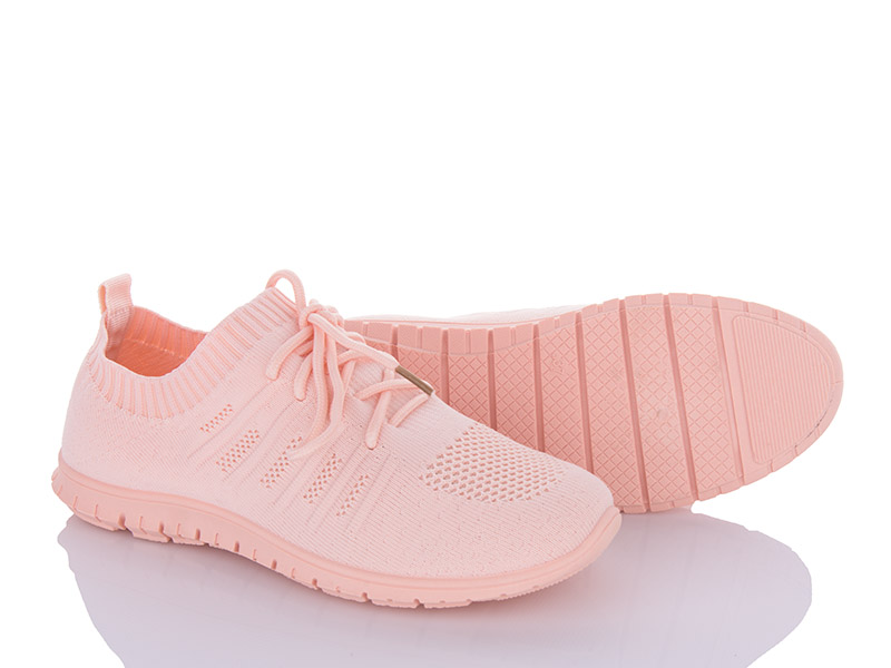 Кроссовки Violeta (36-41) 20-650 all pink (лето)