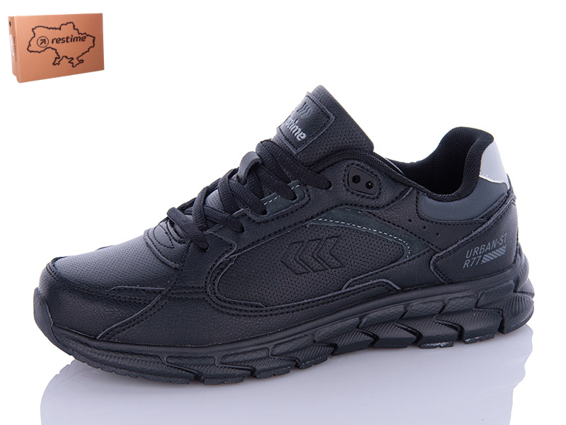 Кроссовки Restime (36-41) PWB24057 black (деми)