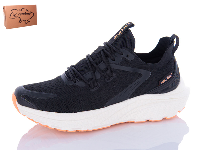 Кроссовки Restime (36-41) SWL24071 black (деми)