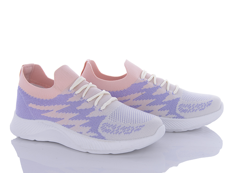 Кроссовки Violeta (36-41) 149-47 pink (лето)