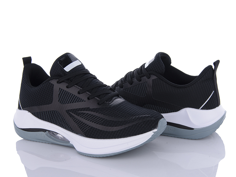 Кроссовки Violeta (36-41) 24-155 black (деми)