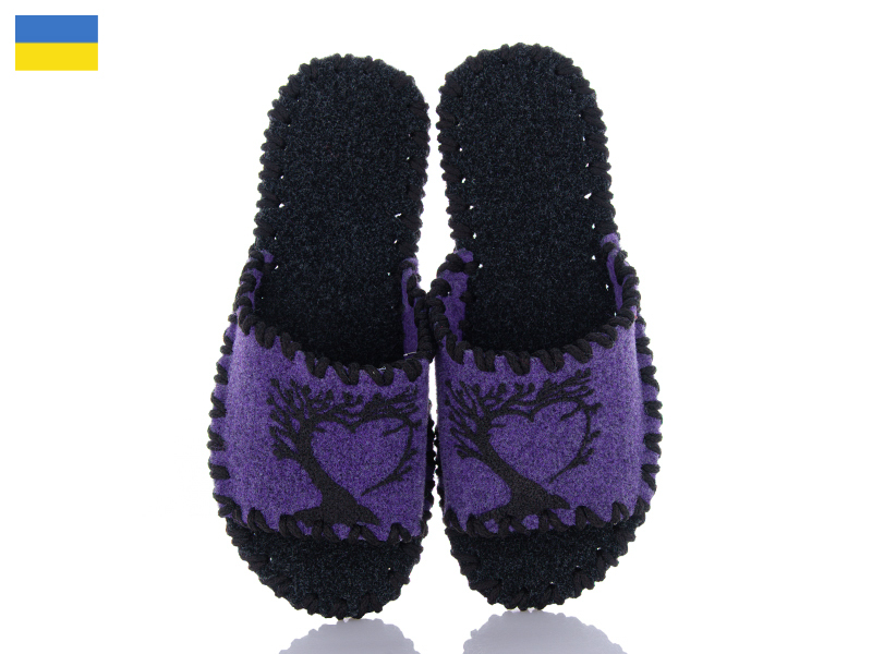 Тапочки Active (36-41) 159W фіолетовий (деми)