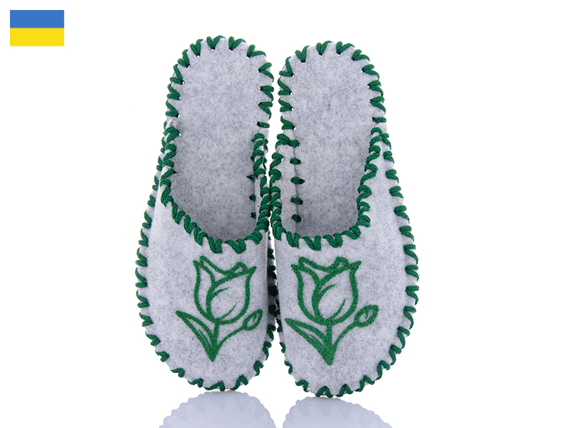 Тапочки Active (36-41) 213W сірий (деми)