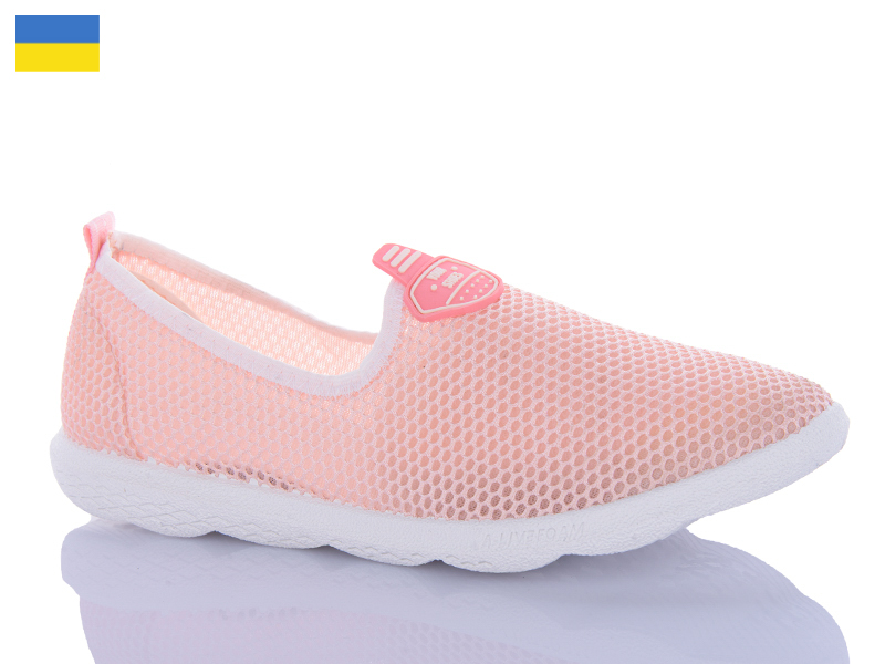 Кроссовки Inblu (36-41) TCA N18 пудра (лето)