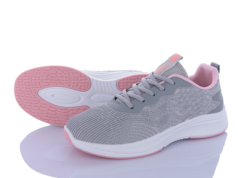 Кроссовки Violeta (36-41) 143-49 grey (деми)