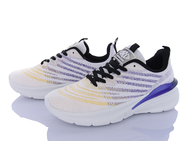 Кроссовки Violeta (36-41) 149-57 purple-black (деми)
