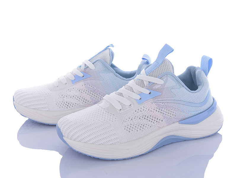 Кроссовки Violeta (36-41) 149-59 white-blue (деми)