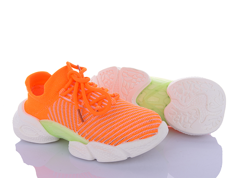 Кроссовки Violeta (36-40) 182-40-182-45 orange (лето)