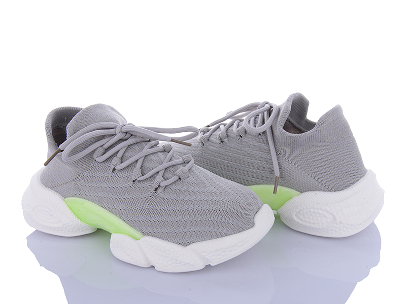 Кроссовки Violeta (36-40) 182-44 grey (лето)