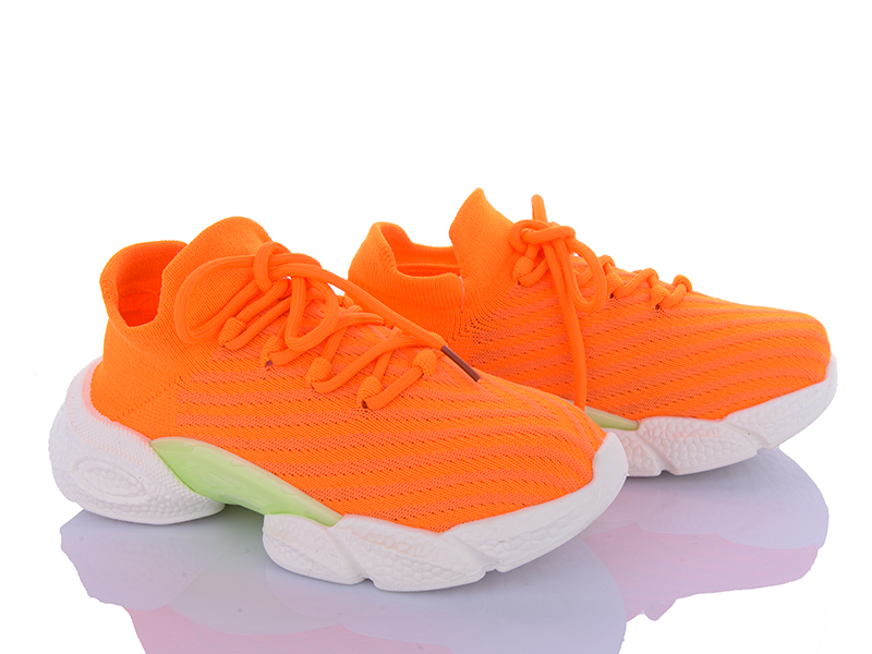 Кроссовки Violeta (36-40) 182-44 orange (лето)