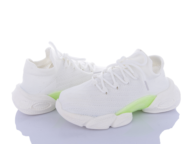 Кроссовки Violeta (36-40) 182-44 white (лето)