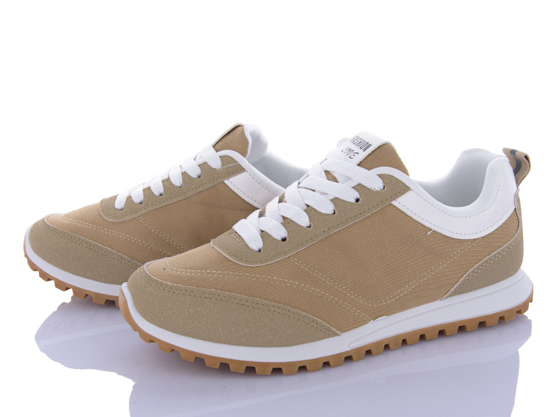Кроссовки Violeta (36-41) 182-48 khaki (деми)