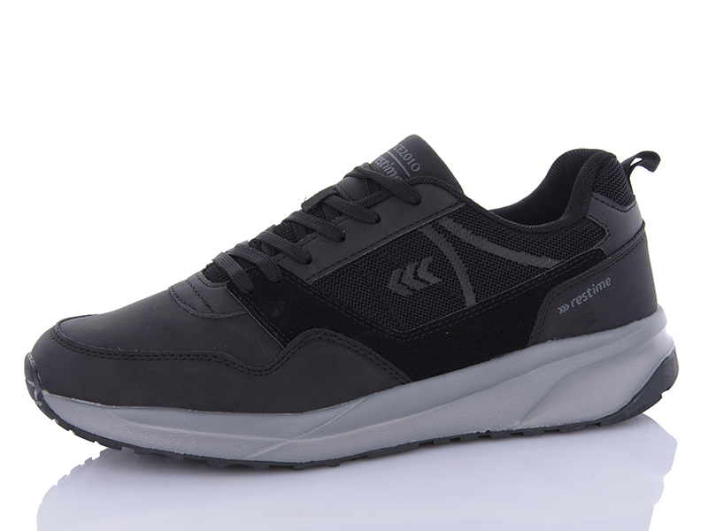 Кроссовки Restime (41-45) EMO24350 black (деми)