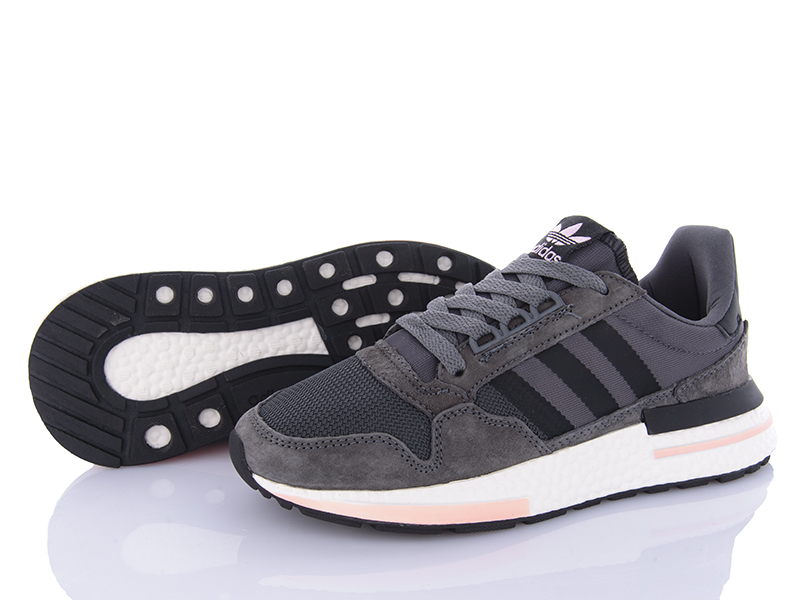 Кроссовки Violeta (36-41) HD56-1103-1 d.grey (деми)