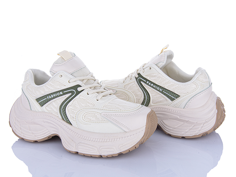 Кроссовки Violeta (36-41) 92-36 beige (деми)