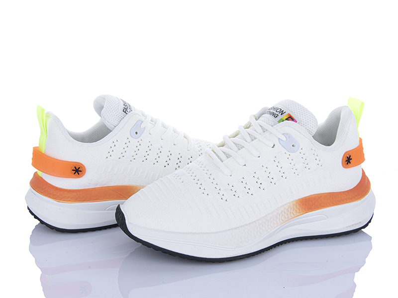 Кроссовки Violeta (36-41) 182-52 white (лето)