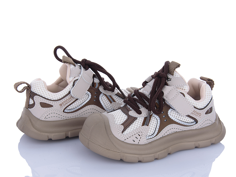 Кроссовки Clibee (27-32) X843 beige (деми)