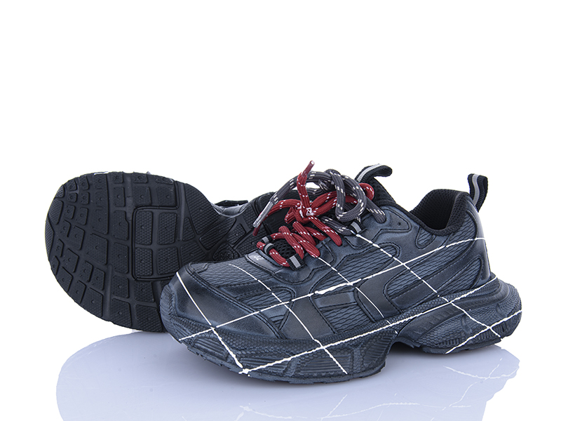 Кроссовки Clibee (32-37) A871305 black (деми)