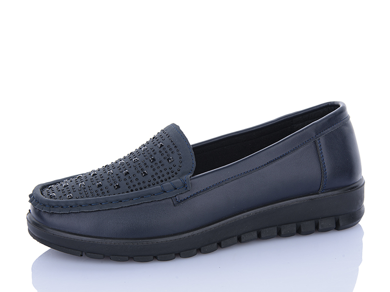 Туфли ABA (38-43) 5292 blue (деми)