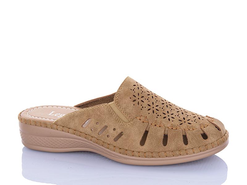 Шлепанцы Leguzaza (37-42) 501-1 brown (лето)
