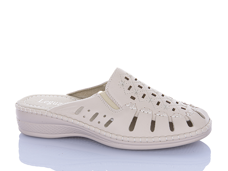 Шлепанцы Leguzaza (37-42) 501-3 beige (лето)