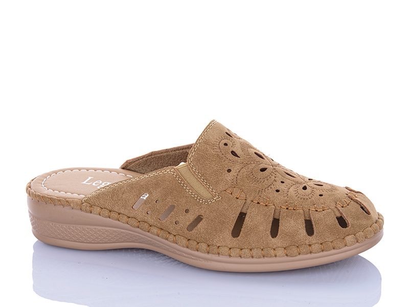 Шлепанцы Leguzaza (37-42) 501-6 brown (лето)