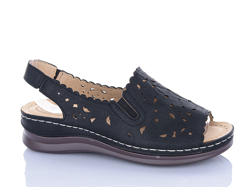 Босоножки Leguzaza (37-42) C75 black (лето)