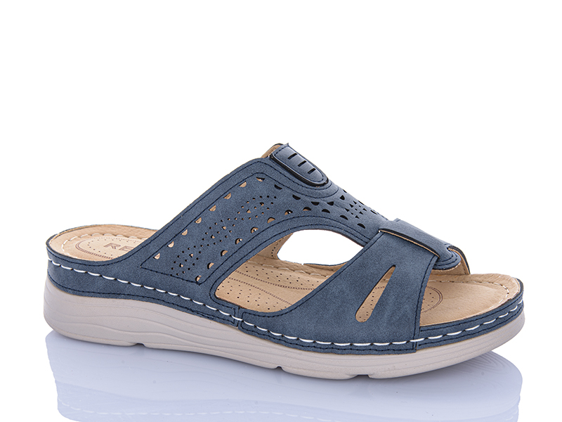 Шлепанцы Leguzaza (37-42) C77 navy (лето)