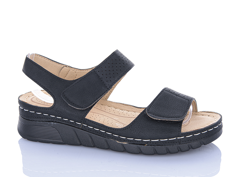 Босоножки Leguzaza (37-42) H2-12 black (лето)