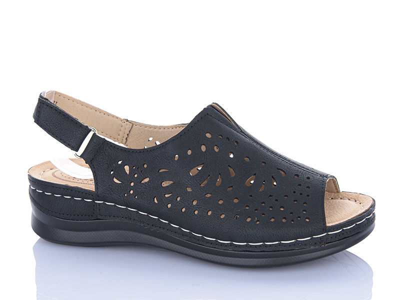 Босоножки Leguzaza (37-42) H2-5 black (лето)