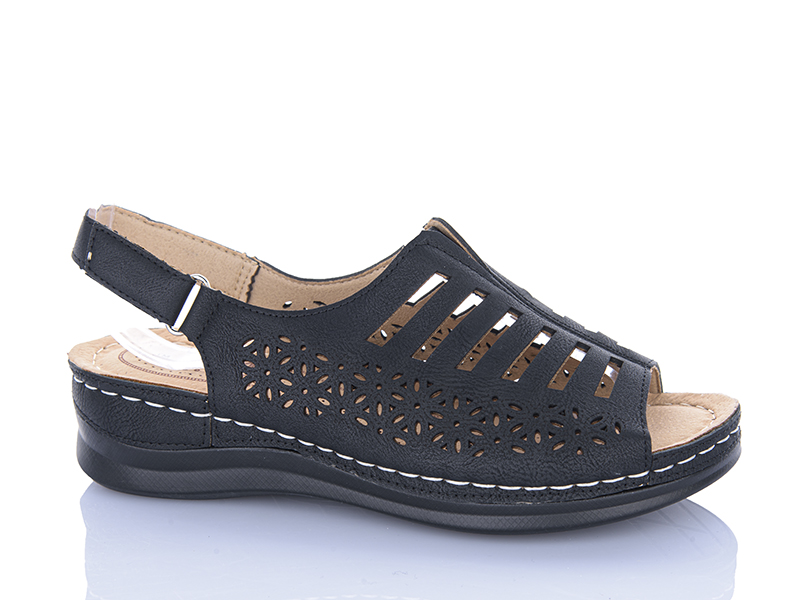 Босоножки Leguzaza (37-42) H2-6 black (лето)