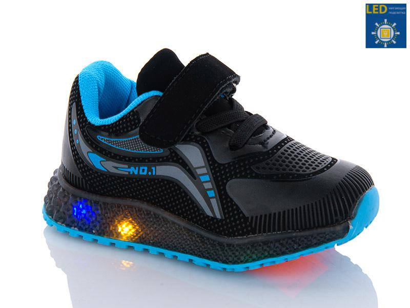 Кроссовки OkShoes (20-25) SP232-5 LED (деми)