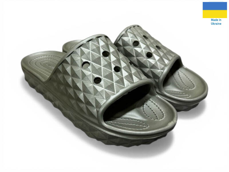 Шлепанцы Rai shoes (36-41) 117 хакі (лето)