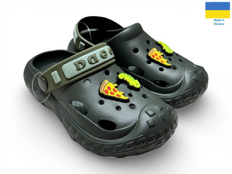 Кроксы Rai shoes (24-32) 333 хакі (лето)
