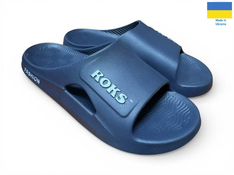 Шлепанцы Rai shoes (41-45) 511-19 синій (лето)