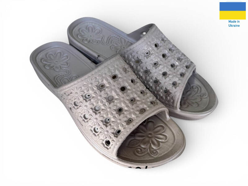Шлепанцы Rai shoes (36-41) С19 капучіно (лето)