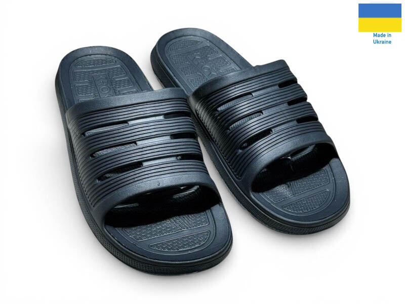 Шлепанцы Rai shoes (41-45) С72 синій (лето)