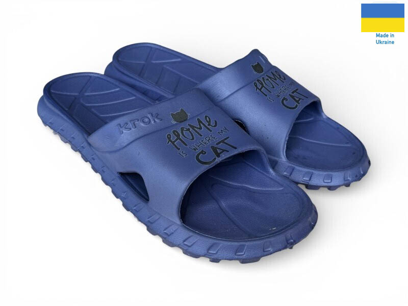Шлепанцы Rai shoes (36-41) С74 синій (лето)