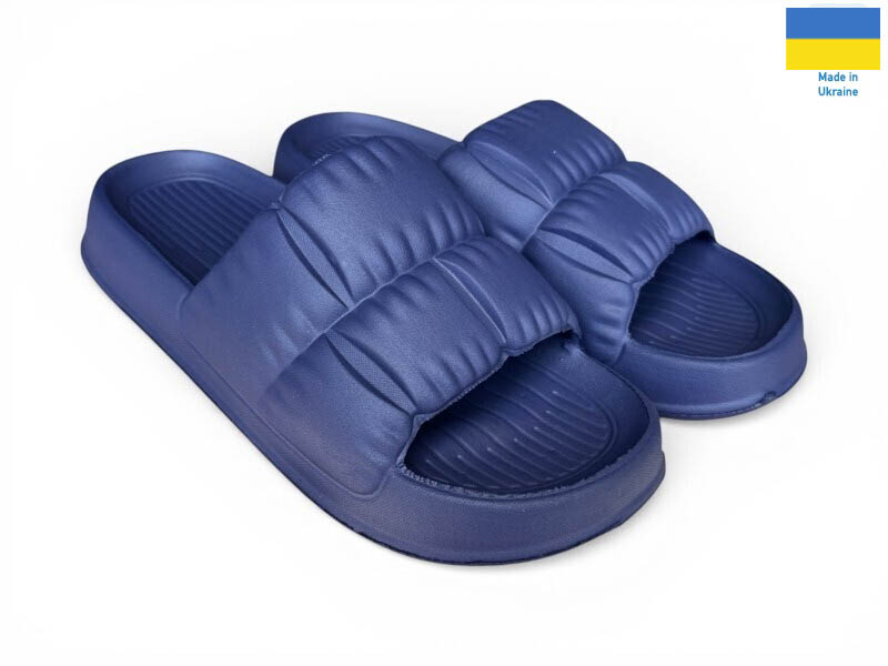 Шлепанцы Rai shoes (36-41) С95 синій (лето)
