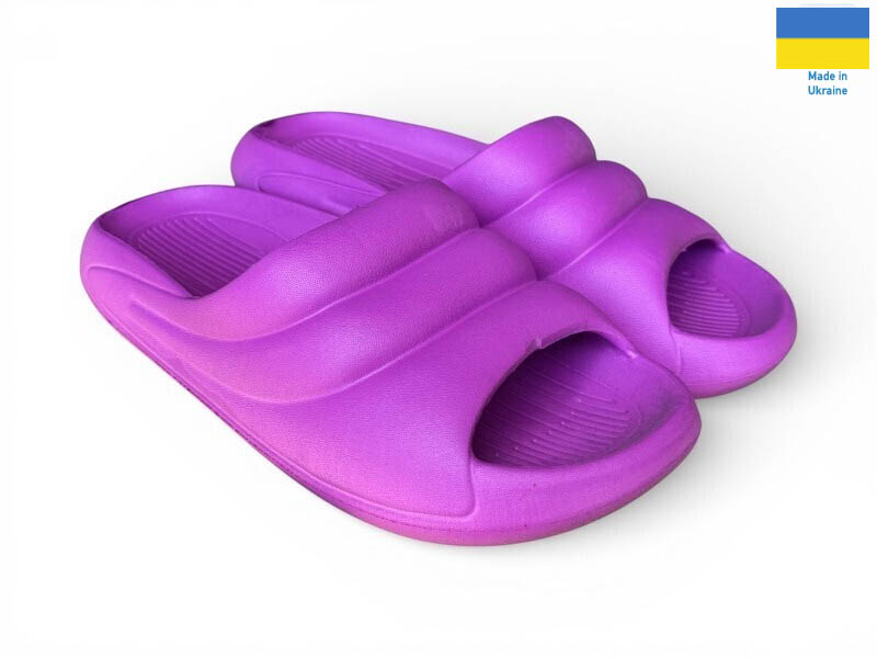 Шлепанцы Rai shoes (36-41) С97 фуксія (лето)
