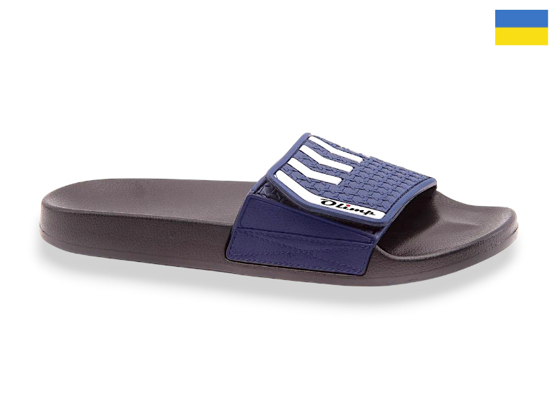 Шлепанцы Rai shoes (40-46) M211 синій (лето)