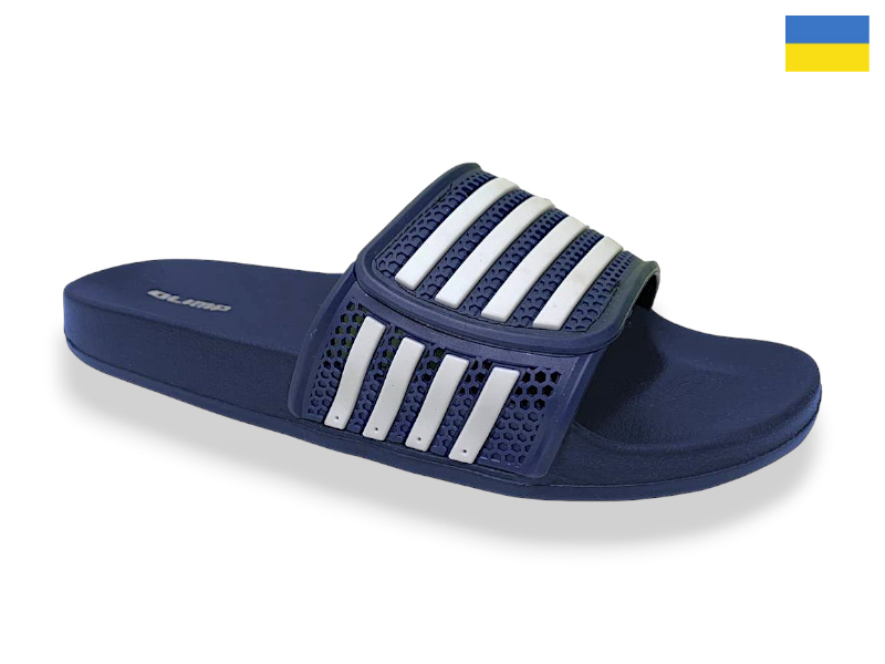 Шлепанцы Rai shoes (40-46) M235 синій (лето)