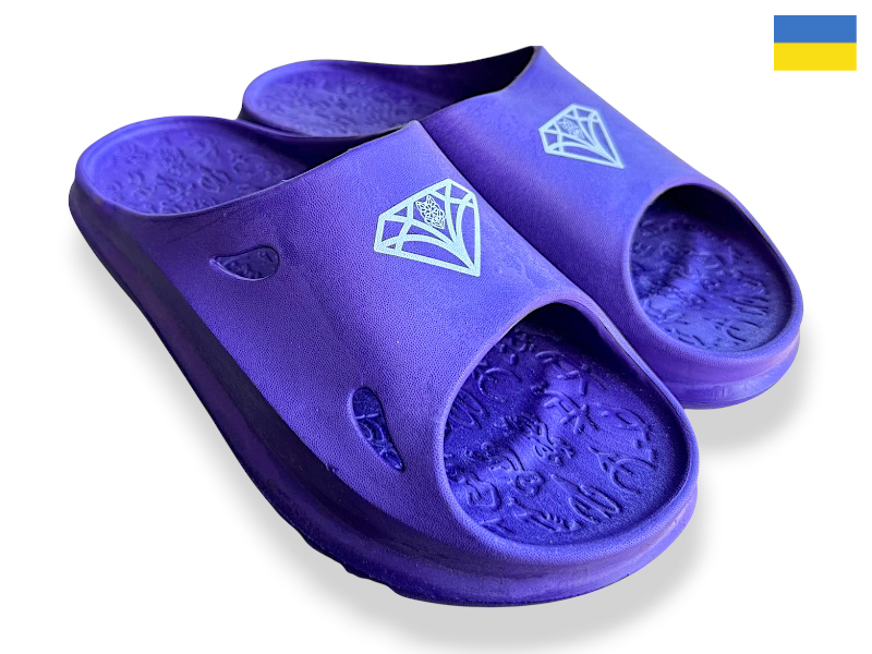Шлепанцы Rai shoes (36-41) 2002 фіолетовий (лето)
