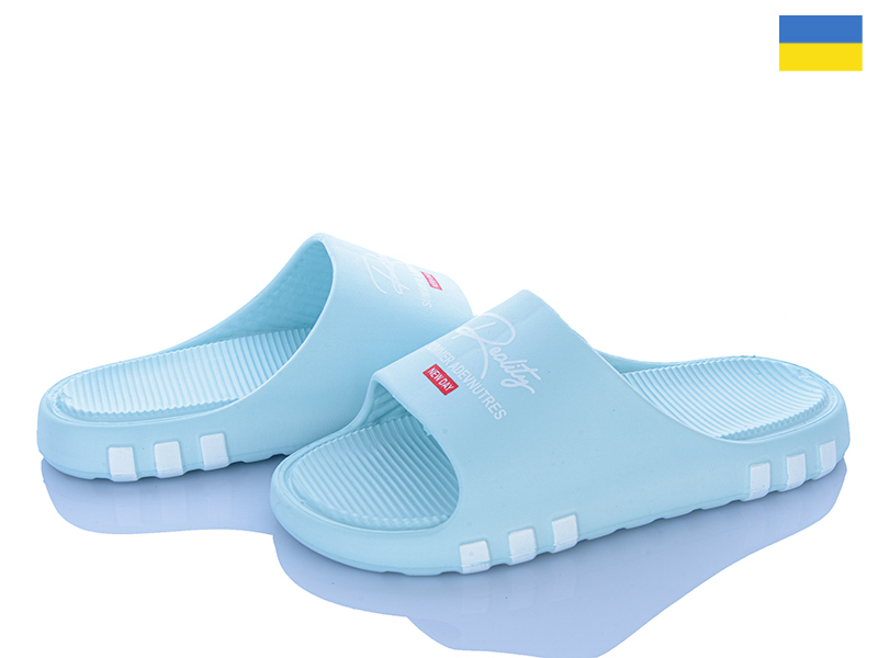 Шлепанцы Inblu (36-41) DS71 блакитний (лето)