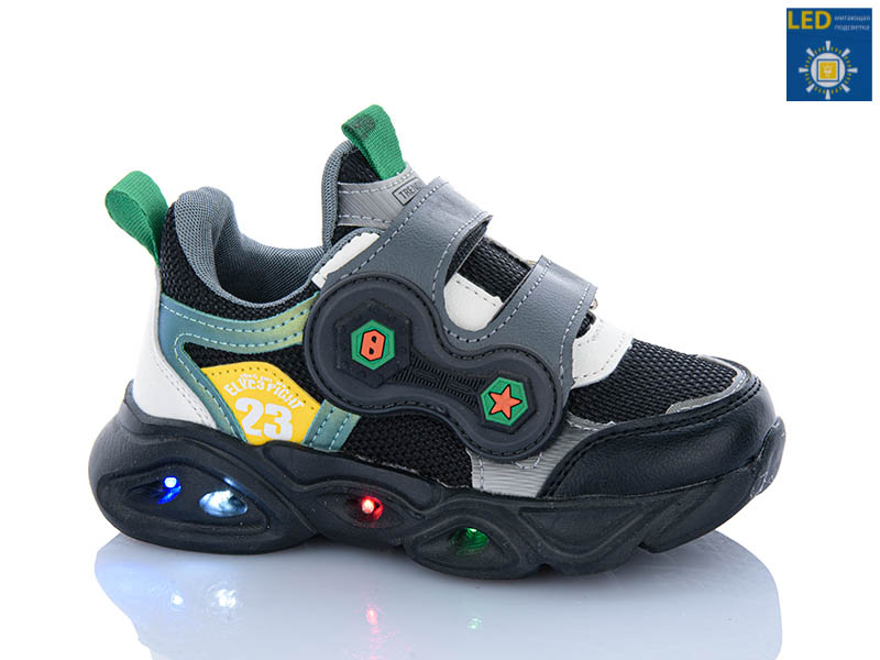 Кроссовки Xifa kids (27-32) XF01-6073-6 LED (деми)