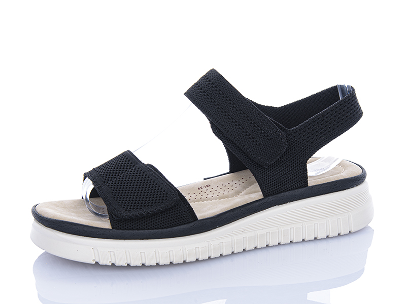 Босоножки LDW (37-41) 181 black (лето)