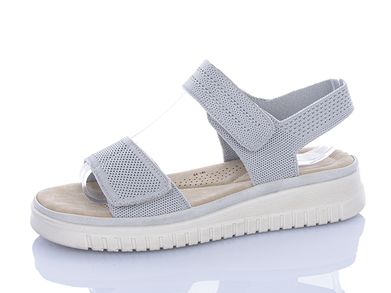 Босоножки LDW (37-41) 181 grey (лето)