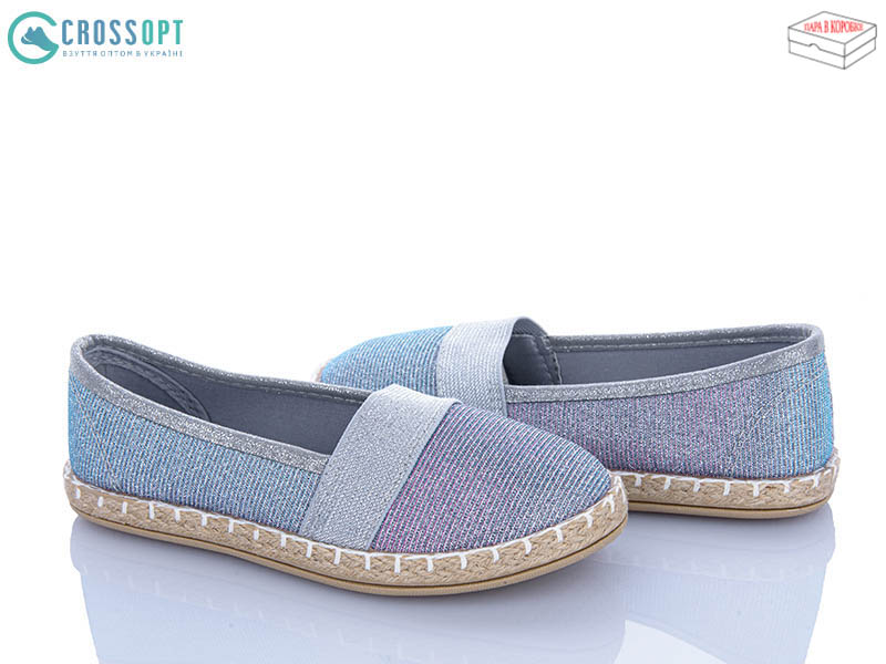 Слипоны CrossOpt (30-35) DD457 grey (деми)